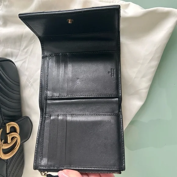 GUCCI GG MARMONT & WALLET - Picture 8 of 14